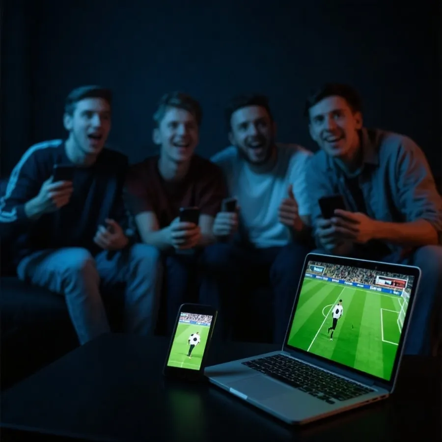 多终端观看赛事直播场景